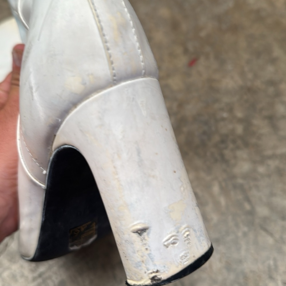 Jeffrey Campbell White Ankle Booties - Picture 8 of 9